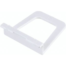 Москитная ручка Агат ПВХ, малая, под шнур, белая 6280.07 