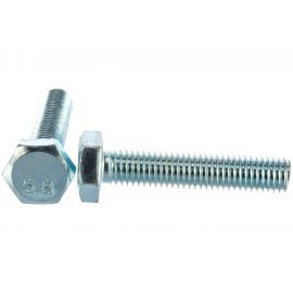 Болт Стройметиз полная резьба DIN933 М10х50, класс прочности 5.8, цинк 20 шт. 3012078 