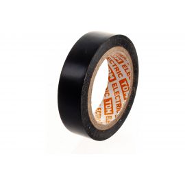 Изолента ПВХ TDM 0,13x15 мм, черная 10 м SQ0526-0026 