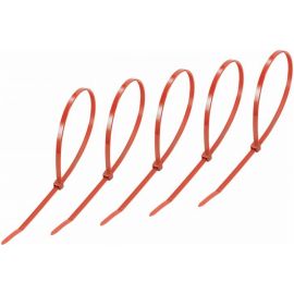Хомут REXANT nylon 400x5.0 мм 25 шт красный 07-0406-25 