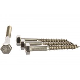 Сантехнический шуруп ЕВРОПАРТНЕР DIN 571 с шестигр.гол. 6х50 нержав. сталь 4 шт. G2 2650 1 