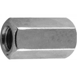 Соединительная гайка BEFAST DIN 6334, покрытие белый цинк М8, 50 шт. GSF0850S 