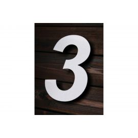 Цифра из металла на дом/ворота/забор, 3_A Промсвязь, 200 мм PSN3A200 