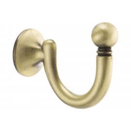 Мебельный крючок KERRON Д52 Ш40 В20, античная бронза KR 0150 AB 
