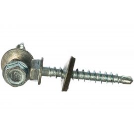 Кровельный саморез Качественный КРЕПЕЖ цинк, 4.8х35 мм, 50 шт 0200169 КЧ 