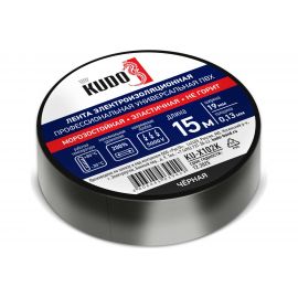 Электроизоляционная профессиональная лента KUDO универ.огнестойкая, черная KU-X102K 11605263 