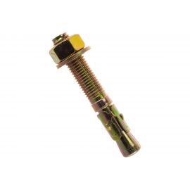 Клиновой анкер Зубр М16 x 105 мм, 10 шт, желтопассивированный 302032-16-105 