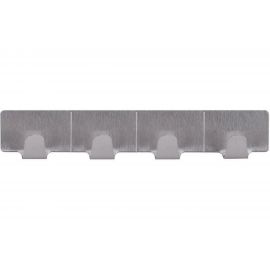 Планка с 4 крючками МУЛЬТИДОМ Стэнли стил длина 16 см DH27-97 