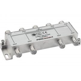 Делитель ТВ PROconnect на 8 выходов F разъём 5-1000 МГц 05-6025 