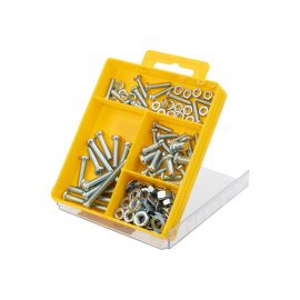 Набор винтов, гаек и шайб kranz 132 шт. KR-01-3101-09 