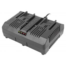 Двойное зарядное устройство WORX WA3883, 20В, 2*2A 