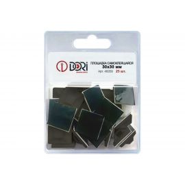 Самоклеящаяся площадка для крепления стяжек DORI 30x30 мм черная упаковка 25 шт 46059 