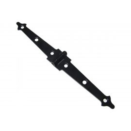 Мебельная петля-стрела NOEZ ПС2М-120-SL двойная, черный матовый 24426 