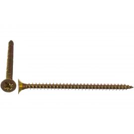 Саморез КРЕП-КОМП желтый цинк POZY 6х90 1000шт жд690 