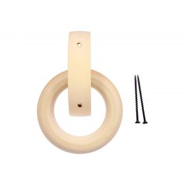 Дверная ручка Банные штучки Кольцо, липа, 115мм 30042 