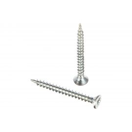 Саморез Стройметиз 3,0х30 универсальный, белый цинк уп. 200 шт. 2150263 