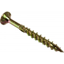 Саморезы по дереву КРЕП-КОМП ПРОФИ желтые, потайн. 5.0х50 мм 200 шт. 05050Fh 