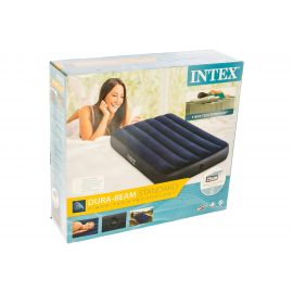 Надувной матрас Intex Classic Downy Airbed Fiber-Tech, 99 х 191 х 25 см 64757 