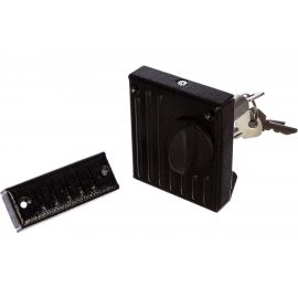 Накладной замок ЗЕНИТ Зенит-ЗН-1-2.1 черный 08873 