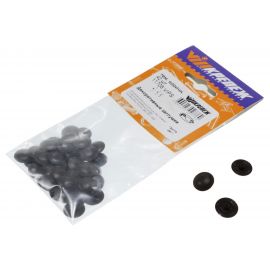 Декоративные заглушки VIPкрепеж коричневые, 42 шт. 11708 VIPS 