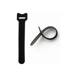 Хомут для кабеля Hyperline WASN-310-BK-10 липучка, 310x14 мм, черный, 10 штук 405340 