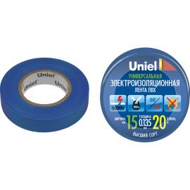 Изоляционная лента Uniel 20/15/01 BLU UIT-135P 4485 