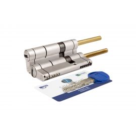 Цилиндровый механизм под вертушку (дл. шток) MOTTURA CP4P313101C5 62мм/26+10+26, мат.никель 37461 