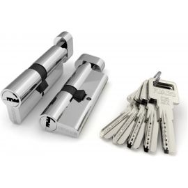 Цилиндровый механизм с вертушкой Fuaro R602/68 mm /26+10+32/ CP хром 5 кл. 26077 