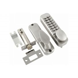 Кодовый замок НОРА-М 231 с фикс. мат.хром 7326 