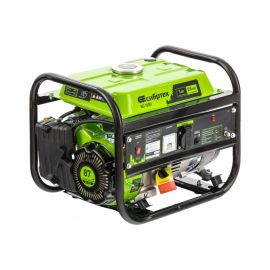 Бензиновый генератор СИБРТЕХ БС-1200, 1 кВт, 230 В, 4-х такт., 5,5 л, ручной стартер 94541 