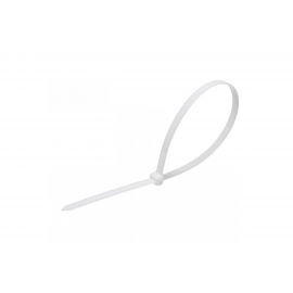 Универсальный пластиковый хомут ЭВРИКА белый 4.0x300мм ER-04302 