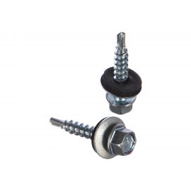 Кровельный саморез Качественный КРЕПЕЖ цинк, 4.8х29 мм, 85 шт 0300167 КЧ 