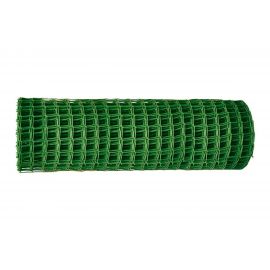 Заборная решетка в рулоне Россия 2x25 м, ячейка 25x30 мм, хаки 64545 