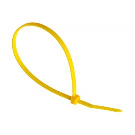 Нейлоновые стяжки FORTISFLEX КСС 3х100 желтый 100 штук 49425 