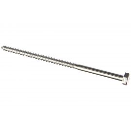 Шуруп глухарь с шестигранной головкой Метизный двор 6x120, 4 шт. 4690441034540 