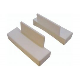 Латодержатель для деревянного каркаса Левша ЛДП 64-1 белый, 2 шт. У8-9811.Б 