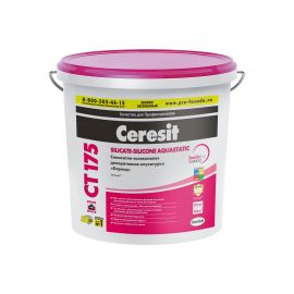 Штукатурка силикатно-силиконовая ""Короед"" CT 175 (2.0 мм; база; 25 кг) 1/24 CERESIT 29921 