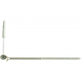 Саморез КРЕП-КОМП белый цинк POZY 6х140 50шт бд6140ф 