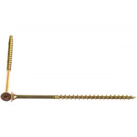 Саморез КРЕП-КОМП жёлтый цинк PH-2, по дереву 4,2х89 2000шт ждп8942 