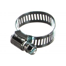 Хомуты Зубр ЭКСПЕРТ оцинкованные, просечная лента 12 мм, 16-32 мм, 4 шт. 37805-016-32-4 