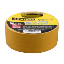 Лента клеящая двухсторонняя "PROFI" (50 мм; 5 м) Stayer 1221-50-05 