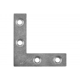 Мебельный плоский уголок VORMANN 40х40х10х1,5 мм, оцинкованный 00186 040 Z 