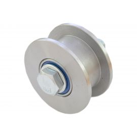 Ролик для ворот Rolik-Opt металл, d.65 мм, под профильную трубу 20х20 мм С3604 