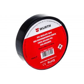 Изолента Wurth PVC BLACK 18 мм х 20 м х 0.13 мм 0985182001961 10 