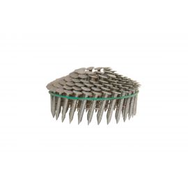 Кровельный барабанный гвоздь FOXWELD AERO c кольцевой накаткой, 3,1 х 32 мм, лента 120 шт /C45/ 6775 