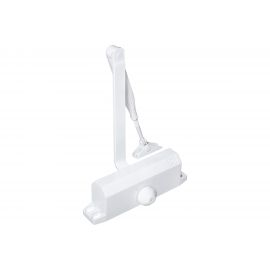 Доводчик DOORLOCK DL77N size 4/5 белый, крепежные размеры 162-168мм х 19мм 75541 