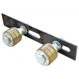 Комплект поддерживающих роликов на пластине Rolik-Opt силикон, d.45 К1103 