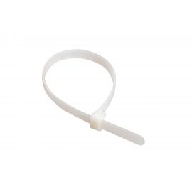 Хомут IEK 4.8x250, белый, нейлон, упаковка 100шт, ИЭК UHH31-D048-250-100 