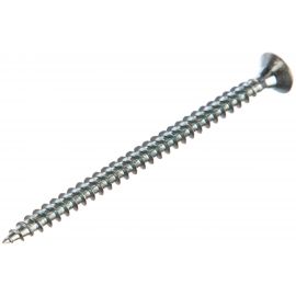 Потайной универсальный шуруп Метизный двор 6,0x90, оцинкованный, 100 шт. 4690441023100 