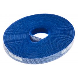 Лента (липучка) в рулоне Hyperline WASNR-5x9-BL ширина 9 мм, длина 5 м, синяя 401704 